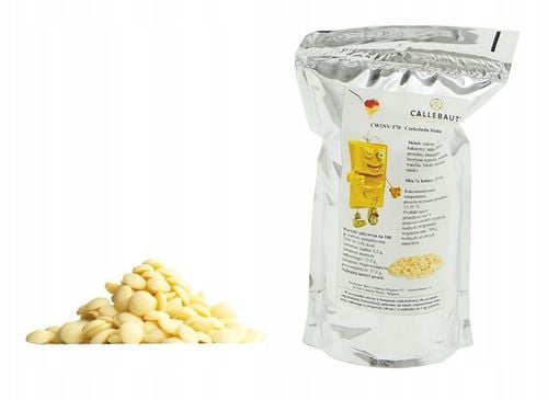 0,25 KG Czekolada BIAŁA CALLEBAUT do fondue fontan na Arena.pl