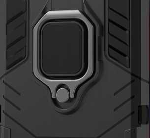 Spacecase X-Ring Realme 7 Czarny na Arena.pl