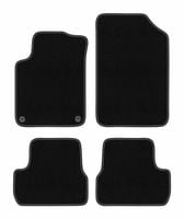 Dywaniki samochodowe welurowe BASIC do: Citroen DS3 (2015-, cabrio) czarne