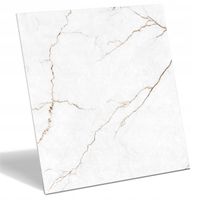 DUŻE PŁYTKI PODŁOGOWE WIELKOFORMATOWE GRES DAHLIA 120x120 cm MARMUR CARVING