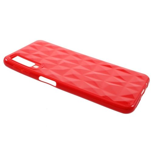 Etui 3D Diamond Samsung Galaxy A7 2018 Czerwone na Arena.pl