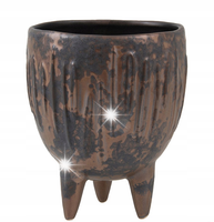 DONICA IRMA brązowa ceramiczna śr. 15cm