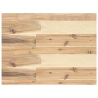 Półka ścienna, 60x30x4 cm, surowe lite drewno akacjowe