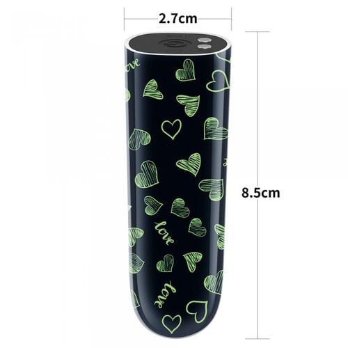 rechargeable glow in the dark heart massager na Arena.pl