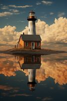 Plakat 68x101cm Morskie Odbicie