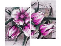 80X70CM KOMPOZYCJA TULIPANÓW DUO OBRAZ