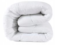 kołdra 160x200 cm biała zimowa 400g