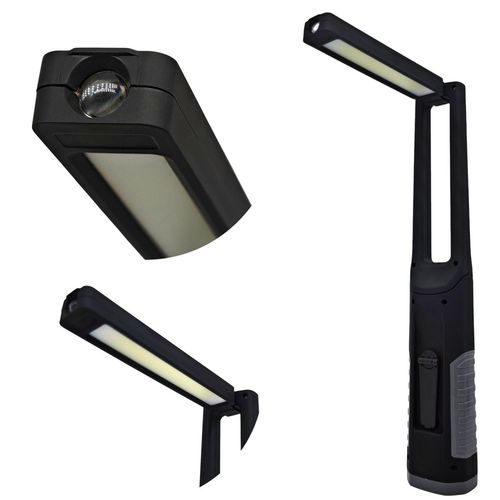 Latarka warsztatowa LED z dynamo, magnesem, 920lm, USB na Arena.pl