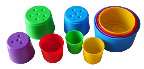 Piramidka kubeczki do piasku 10 elem 35110 na Arena.pl