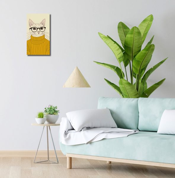 Obraz 20x40cm Intelektualista zdjęcie 2