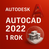 Autodesk AutoCAD 2022 – 1 rok | 1 stanowisko (PC/Mac)
