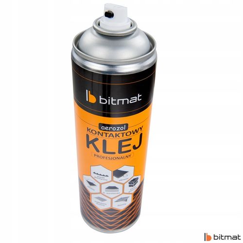 KLEJ SPRAY FILCU MAT PIANEK GĄBEK WYGŁUSZAJĄCYCH montażowy łatwa aplikacja na Arena.pl