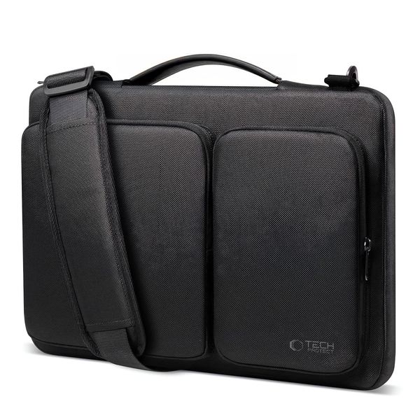 TECH-PROTECT DEFENDER BAG LAPTOP 13-14 BLACK zdjęcie 2