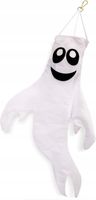 Dekoracja Ogrodowa na Halloween Wiszący Duszek 109 cm Biały