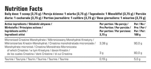 7Nutrition - Creatine Monohydrate - 500 g - mango na Arena.pl