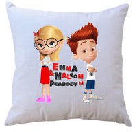 Poduszka z wkładem Pan Peabody i Sherman