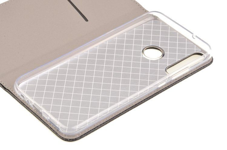 Etui Smart do Huawei Y6p czarny zdjęcie 4