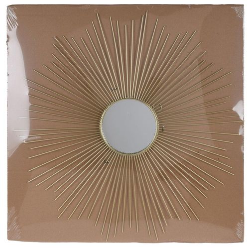 LUSTRO ŚCIENNE ZŁOTE SŁOŃCE 64 CM na Arena.pl