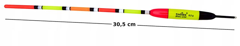 Spławik Przelotowy z BALSY SHARK Perfekt Hunter 8,0 g / 30,5 cm zdjęcie 3