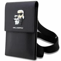 karl lagerfeld torebka klwbsakcpmkczarny/black saffiano karl & choupette
