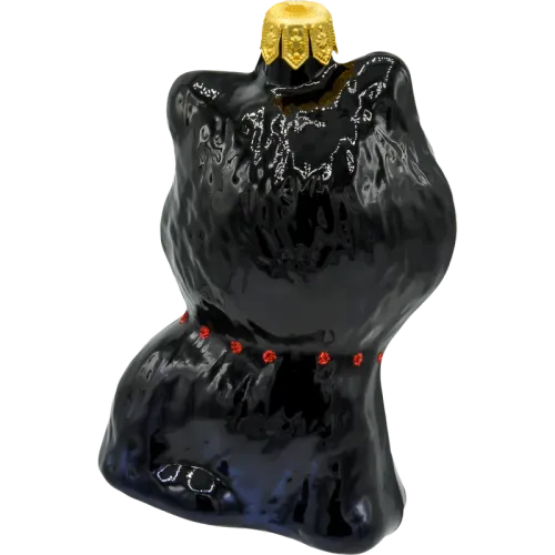 Bombka choinkowa szklana: Uroczy kot z muchą na Arena.pl