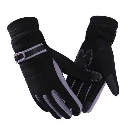 Rękawiczki Do Ekranów Dotykowych Narciarskie Na Zimę M Szare na Arena.pl