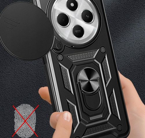 PANCERNE ETUI SLIDE RING CASE DO XIAOMI REDMI 14C | POCO C75 +SZKŁO 9H na Arena.pl