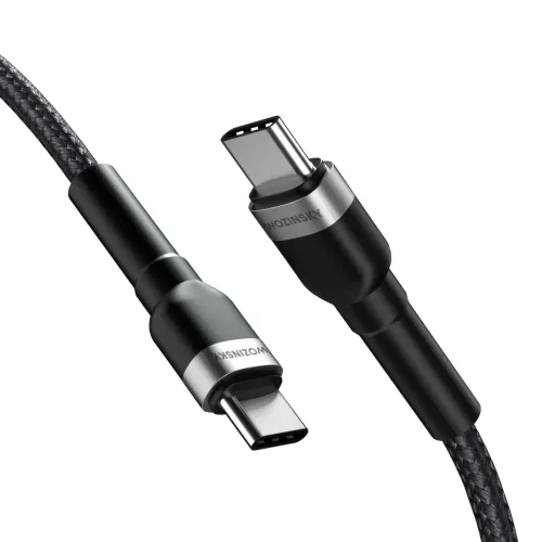 kabel wozinsky wnbcc2 usb-c / usb-c pd 65w 2 m - czarny na Arena.pl