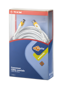 KPO3970-15 Kabel TV-Video bialy z filtrami 15m
