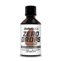BioTech USA Zero Drops 50 ml o smaku ciemnej czekolady
