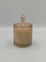 Naturalna Świeca Sojowa w Kryształowym Szkle - 160 ml