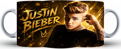 Kubek ceramiczny Justin Bieber na Arena.pl