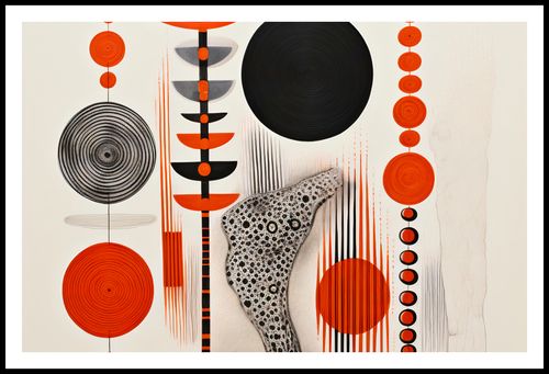 Plakat 91,5x60cm Kontrastowy Kosmos na Arena.pl