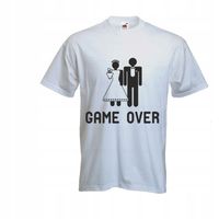 KOSZULKI t-shirt na WIECZÓR KAWALERSKI GAME OVER