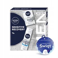 NIVEA MEN SENSITIVE RECOVERY Zestaw kosmetyków męskich do golenia na święta