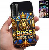 ETUI DO HUAWEI P SMART 2021 - BOSS LEW Z KORONĄ NA TARCZY CASE + FOLIA