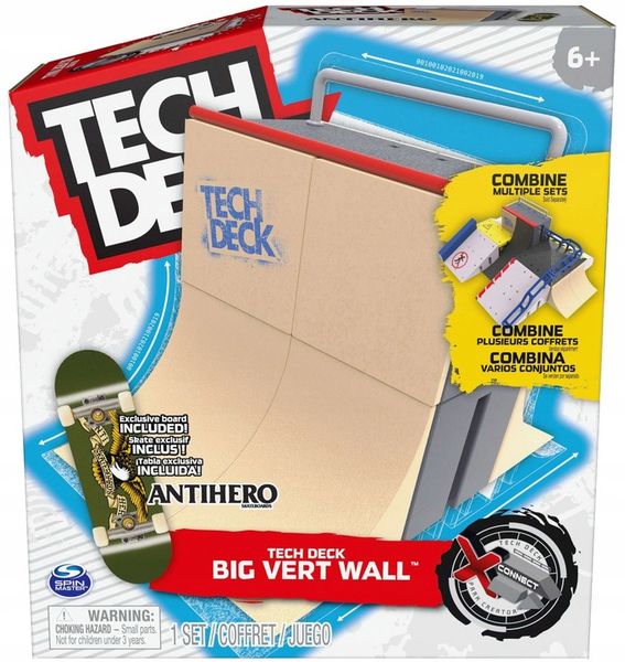 TECH DECK FINGERBOARD ZESTAW RAMPA BIG VERT WALL zdjęcie 6