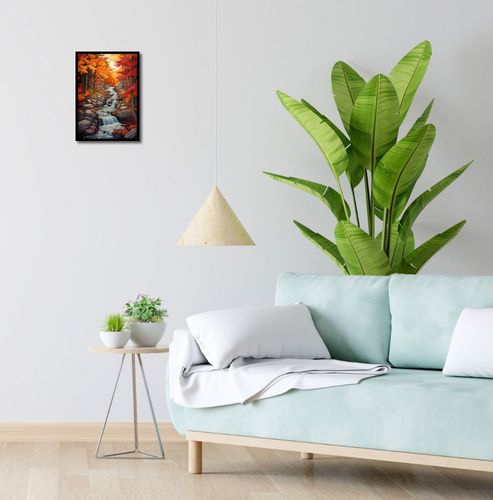 Plakat 25x35cm Jesienne Wodospady na Arena.pl