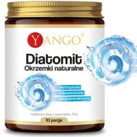 Yango DIATOMIT OKRZEMKI NATURALNE 70g proszek krzem wparcie OCZYSZCZANIA