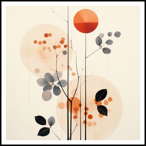 Plakat 90x90cm Jesienna Melodia na Arena.pl