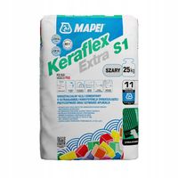 Klej cementowy odkształcalny zaprawa MAPEI KERAFLEX EXTRA S1 szary 25kg