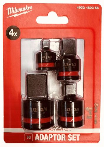 Zestaw 4 adapterów udarowych Shockwave MILWAUKEE 4932480356 na Arena.pl