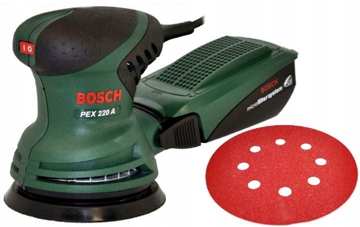 SZLIFIERKA MIMOŚRODOWA PEX 220A BOSCH zdjęcie 6