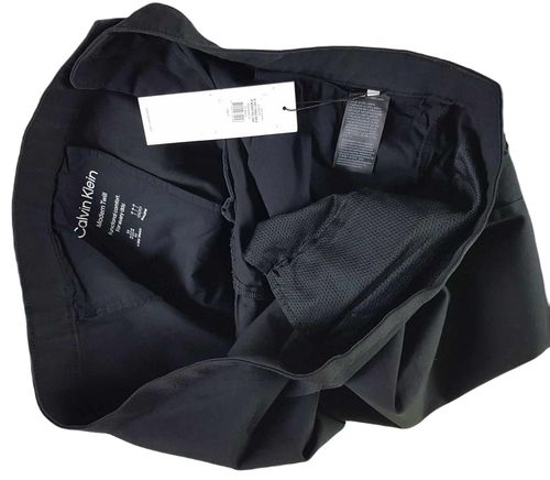 Męskie spodnie Calvin Klein -Modern Twill K10K110662 czarne 2XLT - W46/L30 na Arena.pl