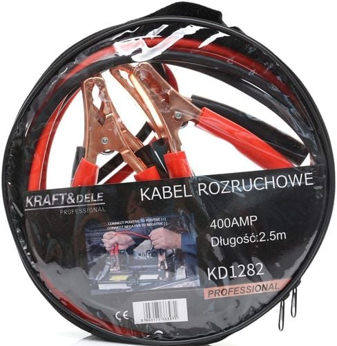 Kable rozruchowe 400A 2,5m KD1282 na Arena.pl