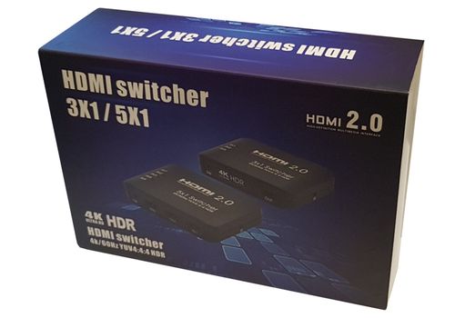 Sumator HDMI 3x1 SPH-S1032.0 4K HDR na Arena.pl