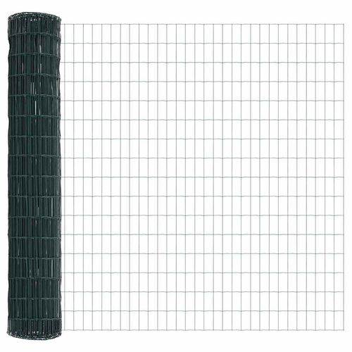 Ogrodzenie z słupkami Zielony 1.6 x 10 m Stal na Arena.pl