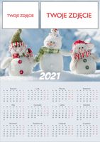 FOTO Kalendarz świąteczny prezent zdjęcie święta