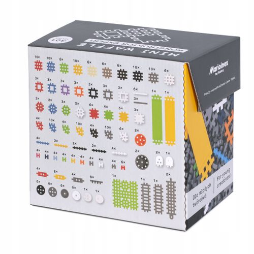 MINI WAFFLE KONSTRUKTOR EXPERT 301EL 3+ MARIOINEX na Arena.pl