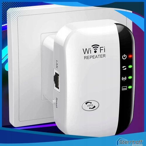 WZMACNIACZ SYGNAŁU SIECI WIFI MOCNY ZASIĘG 300 Mb/s +KABEL LAN NIE PRZERYWA na Arena.pl